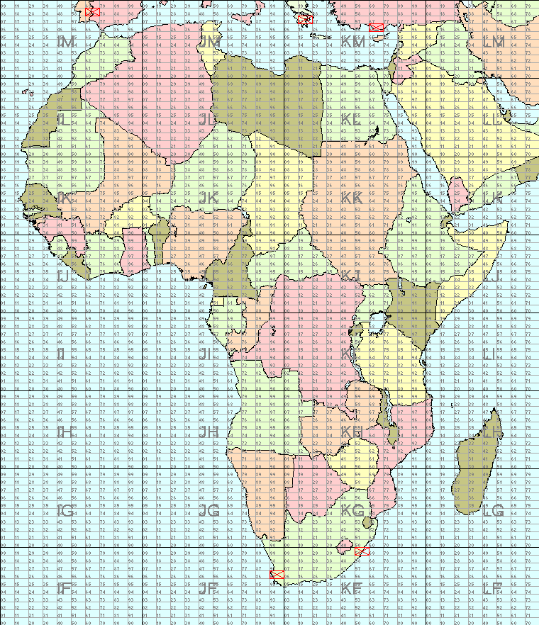 Afrika 1296MHz